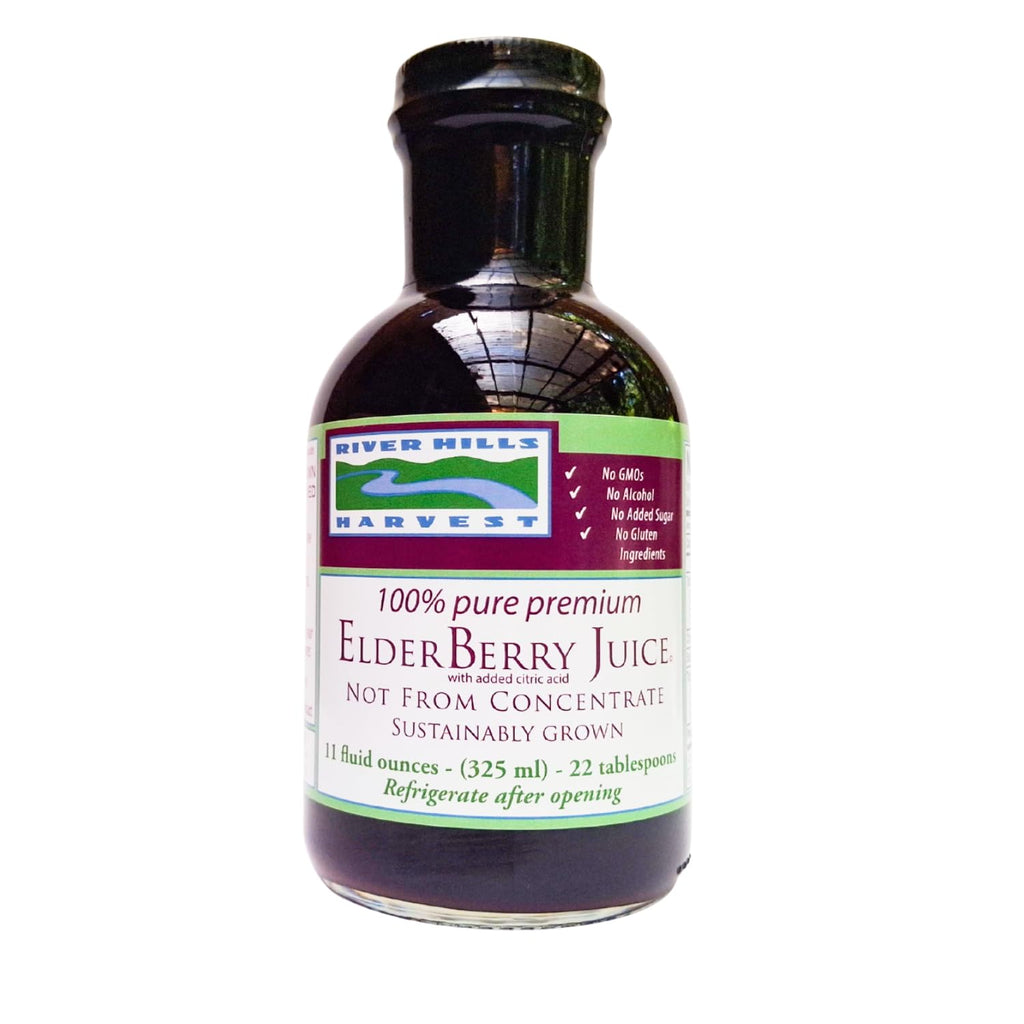 River Hills Harvest Elderberry Juice - 11 Fl Oz