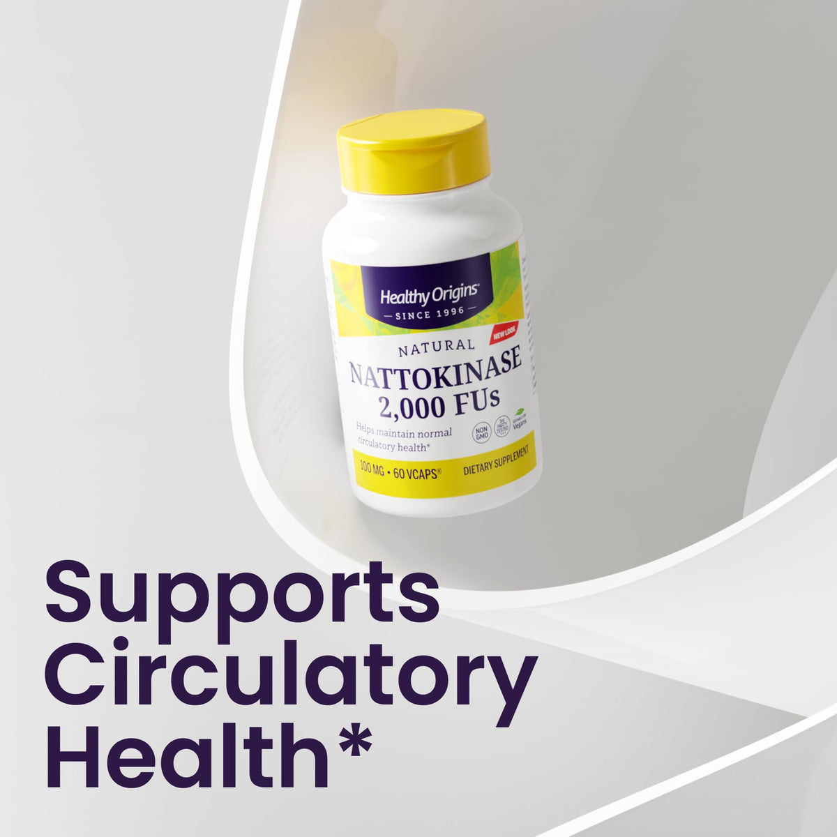 Healthy Origins Nattokinase 2,000 FUs Cardiovascular Support - image 4