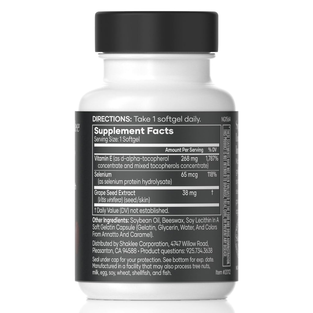 Shaklee Vita-E 400 IU Vitamin E with Selenium - 90 Softgels - image 2