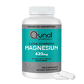 Qunol Magnesium 420mg Extra Strength - 180 Vegetarian Capsules