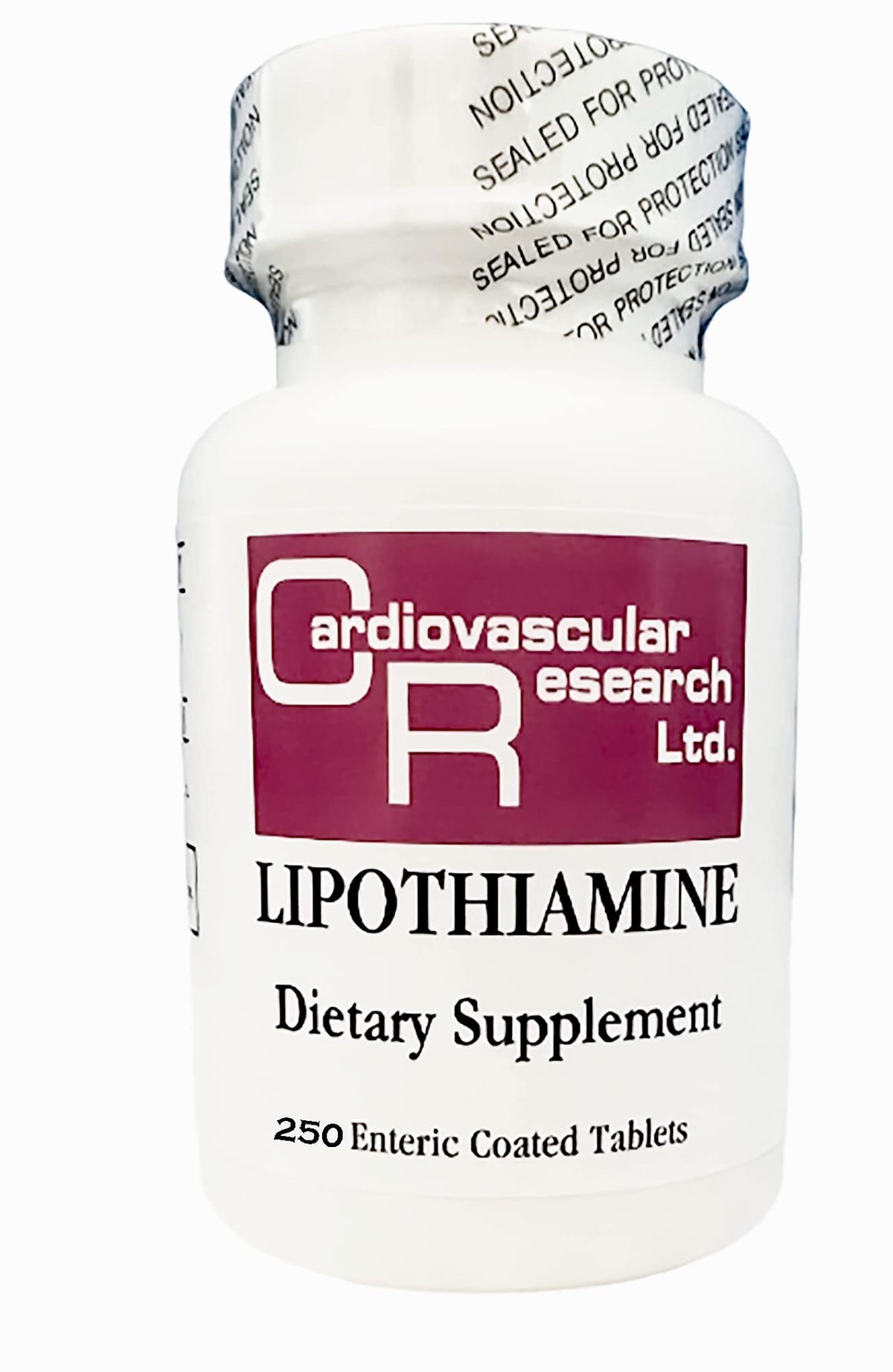 Cardiovascular Research Lipothiamine B Supplement with Alpha Lipoic