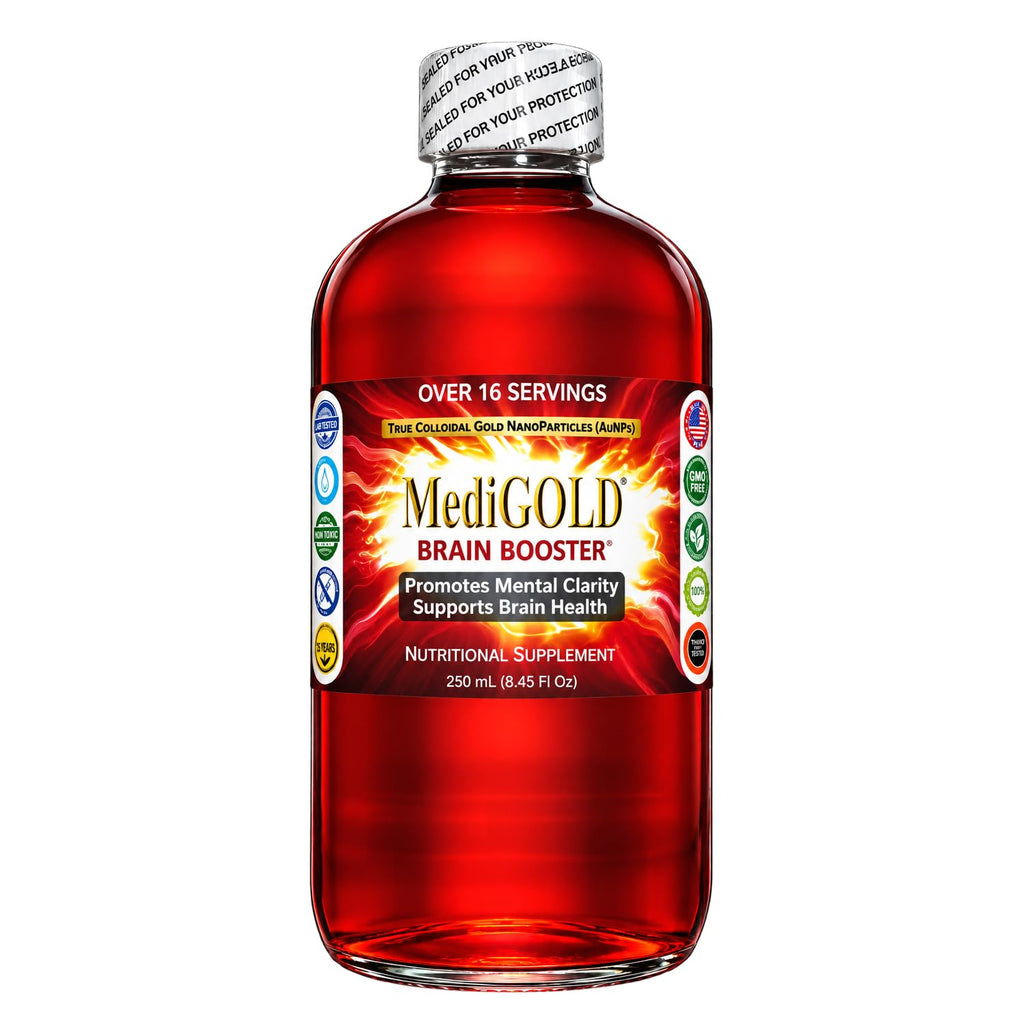MediGOLD True Colloidal Gold AuNP Supplement - 250 mL - image 2