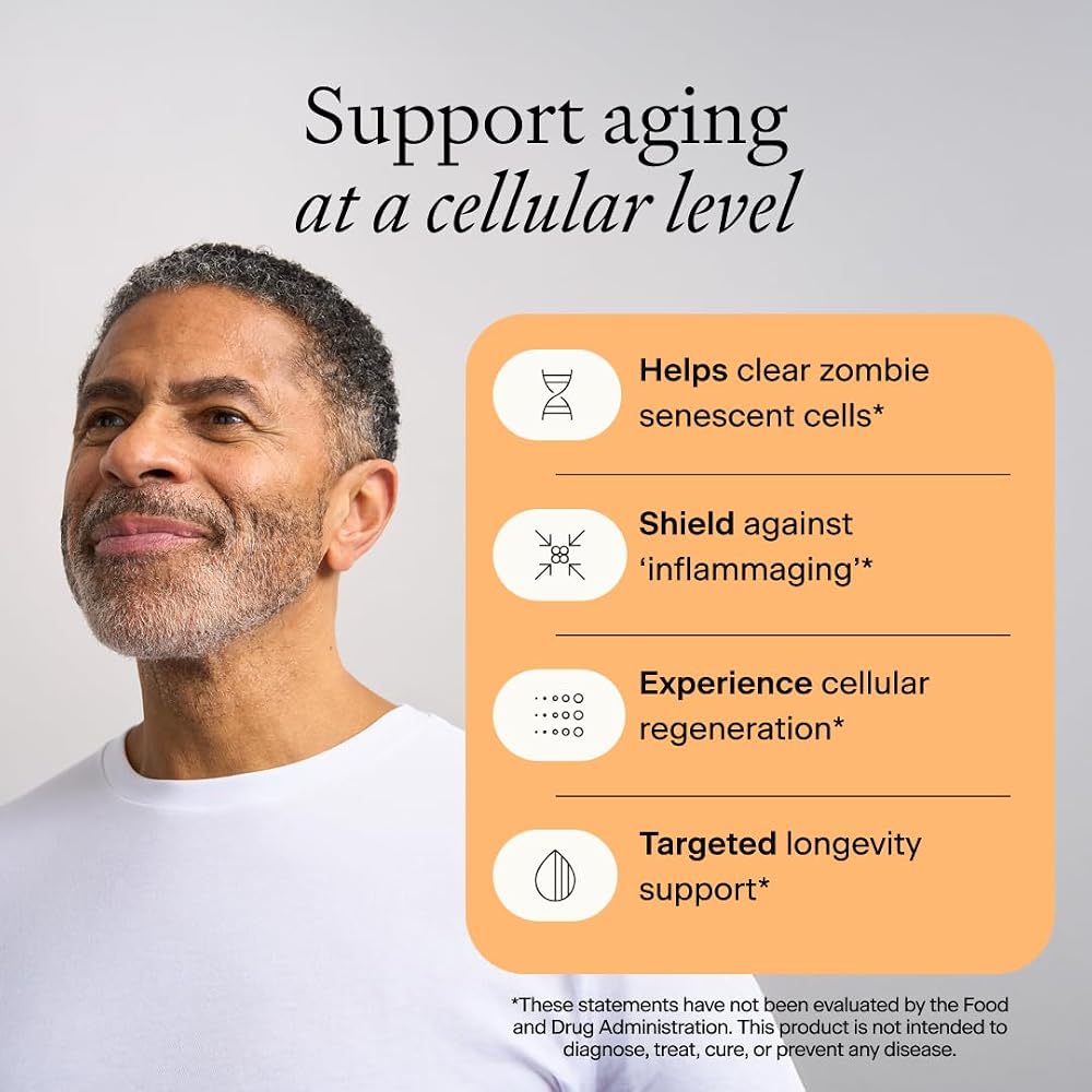 OMRE Quercetin and Fisetin Supplement for Aging Support - 60 Capsules - image 8