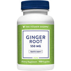 The Vitamin Shoppe Ginger Root 550 MG Whole Herb - 100 Capsules
