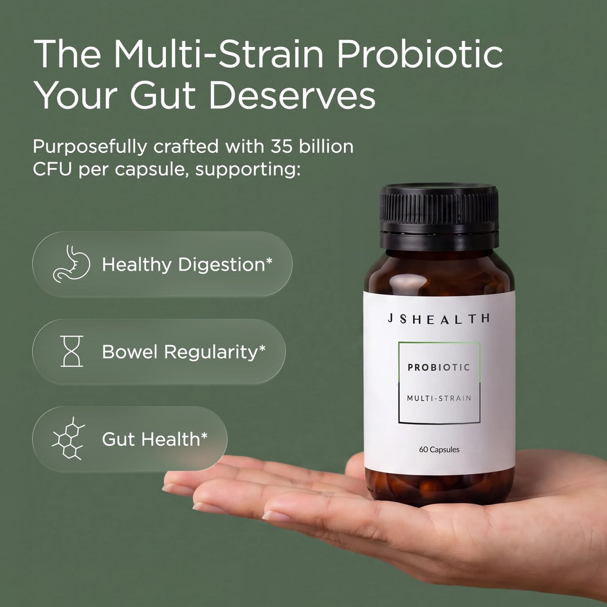 JSHealth Vitamins Probiotic + Formula