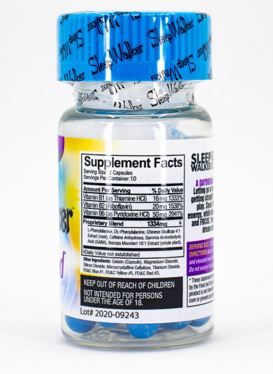 Sleep Walker Sleep Supplement - 60 Capsules - image 2