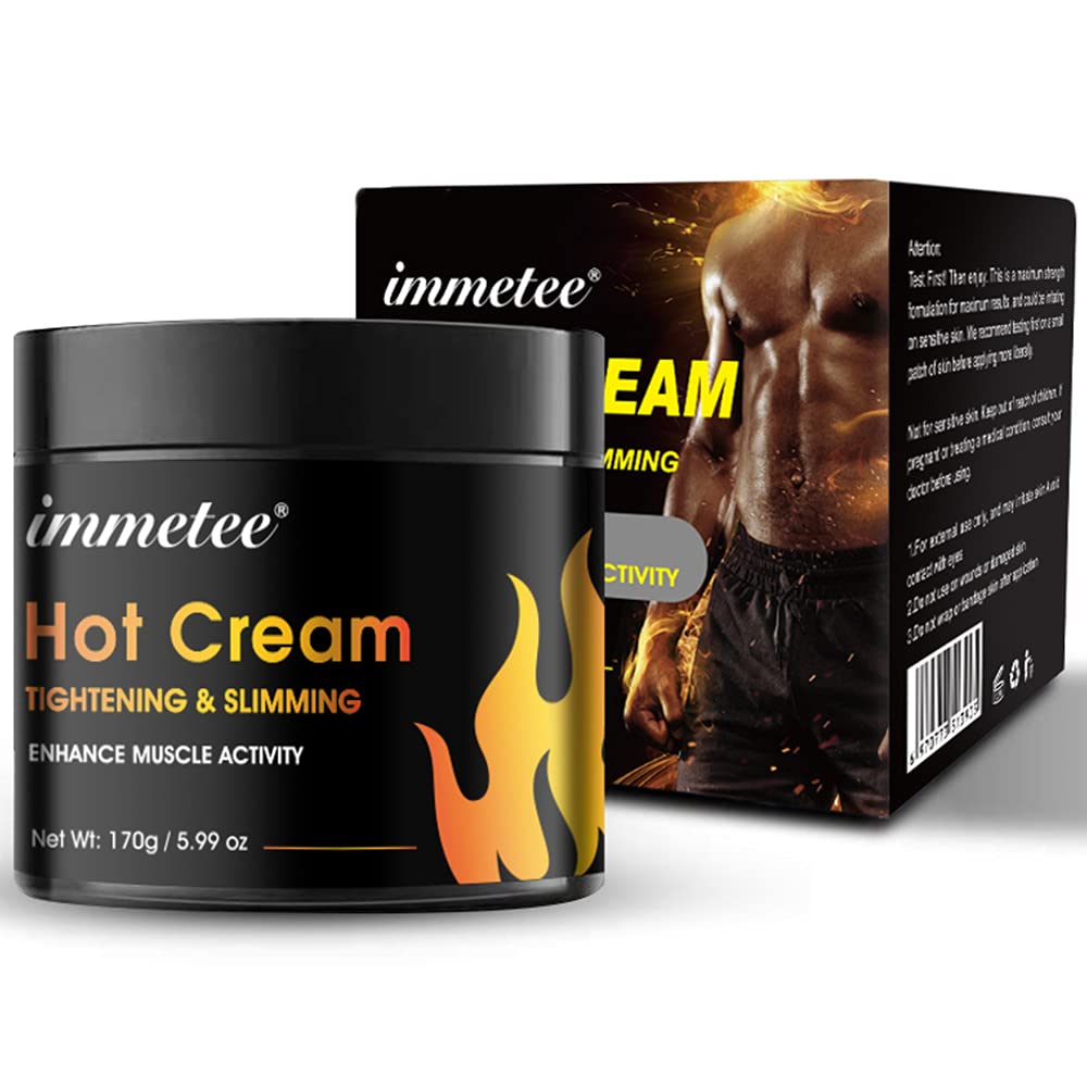 immetee Hot Cream Cellulite and Fat Burner - 170g