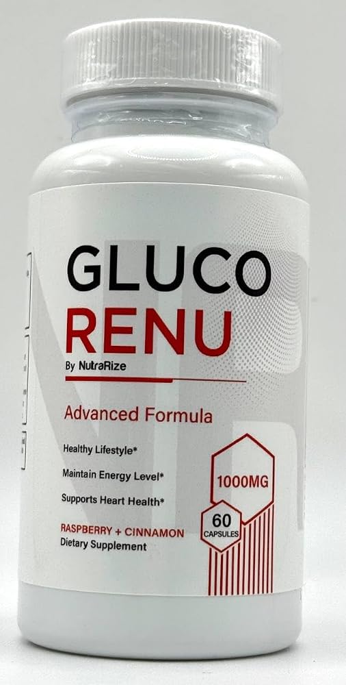 NutraRize Gluco Renu Capsules Natural Support - 60 Capsules - image 4