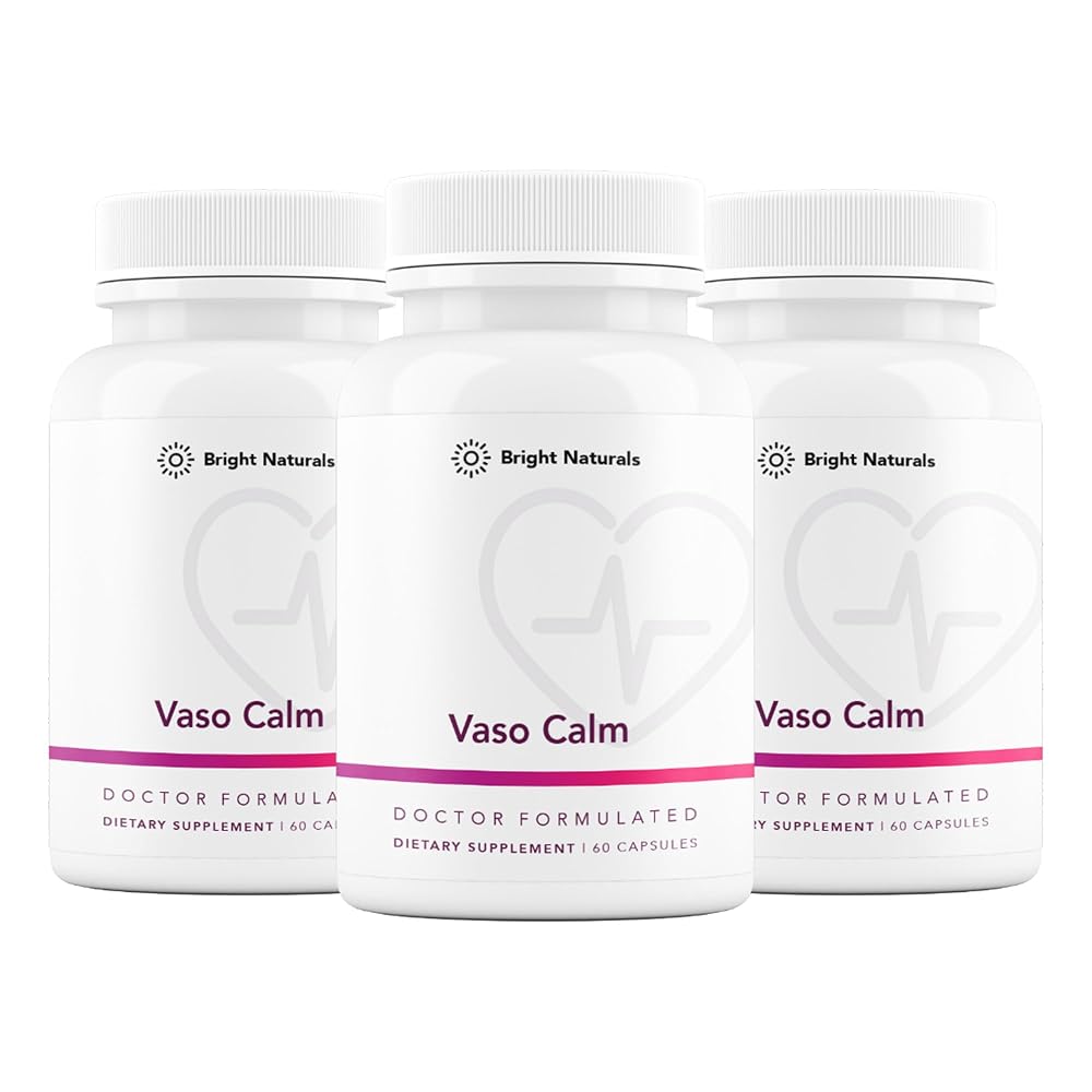 Bright Naturals Vaso Calm - Healthy Blood Balance Supplement