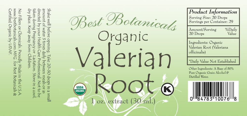 Best Botanicals Valerian Root Extract - 1 Fl Oz - image 5