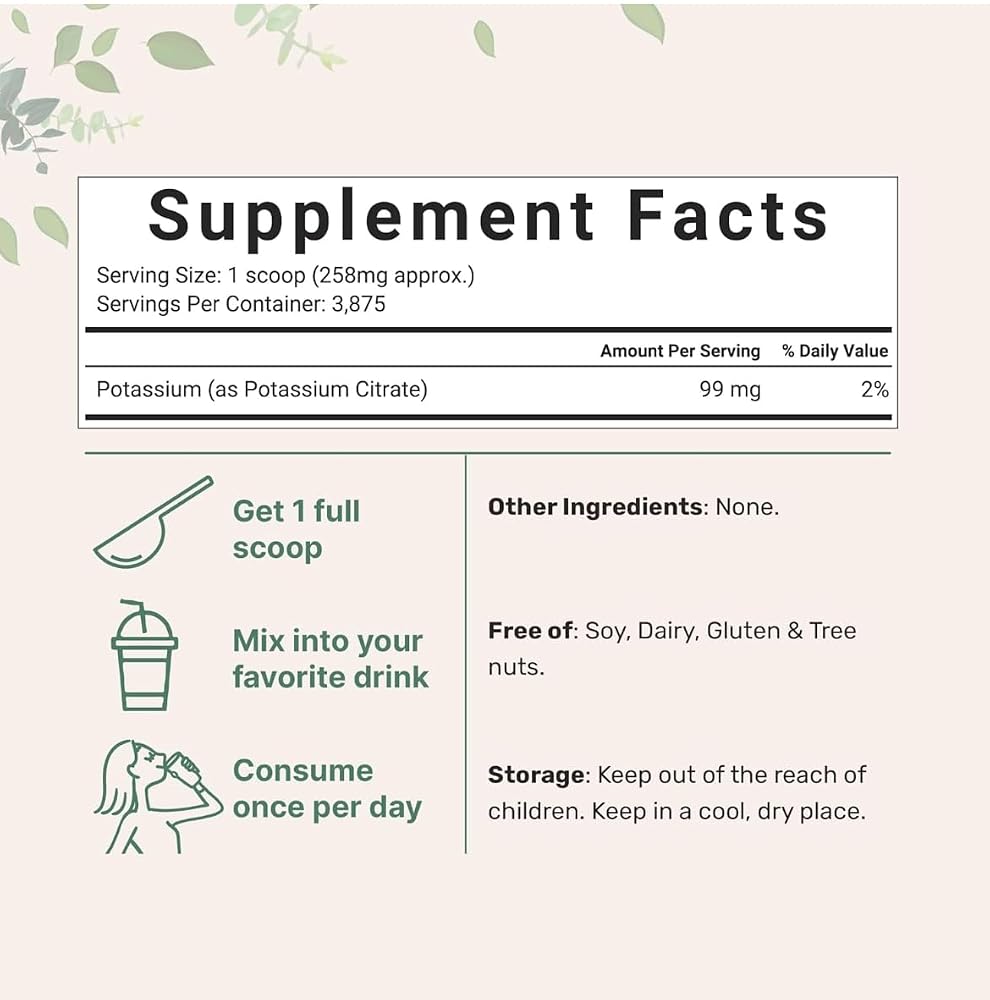 MS Finechem Potassium Citrate Powder