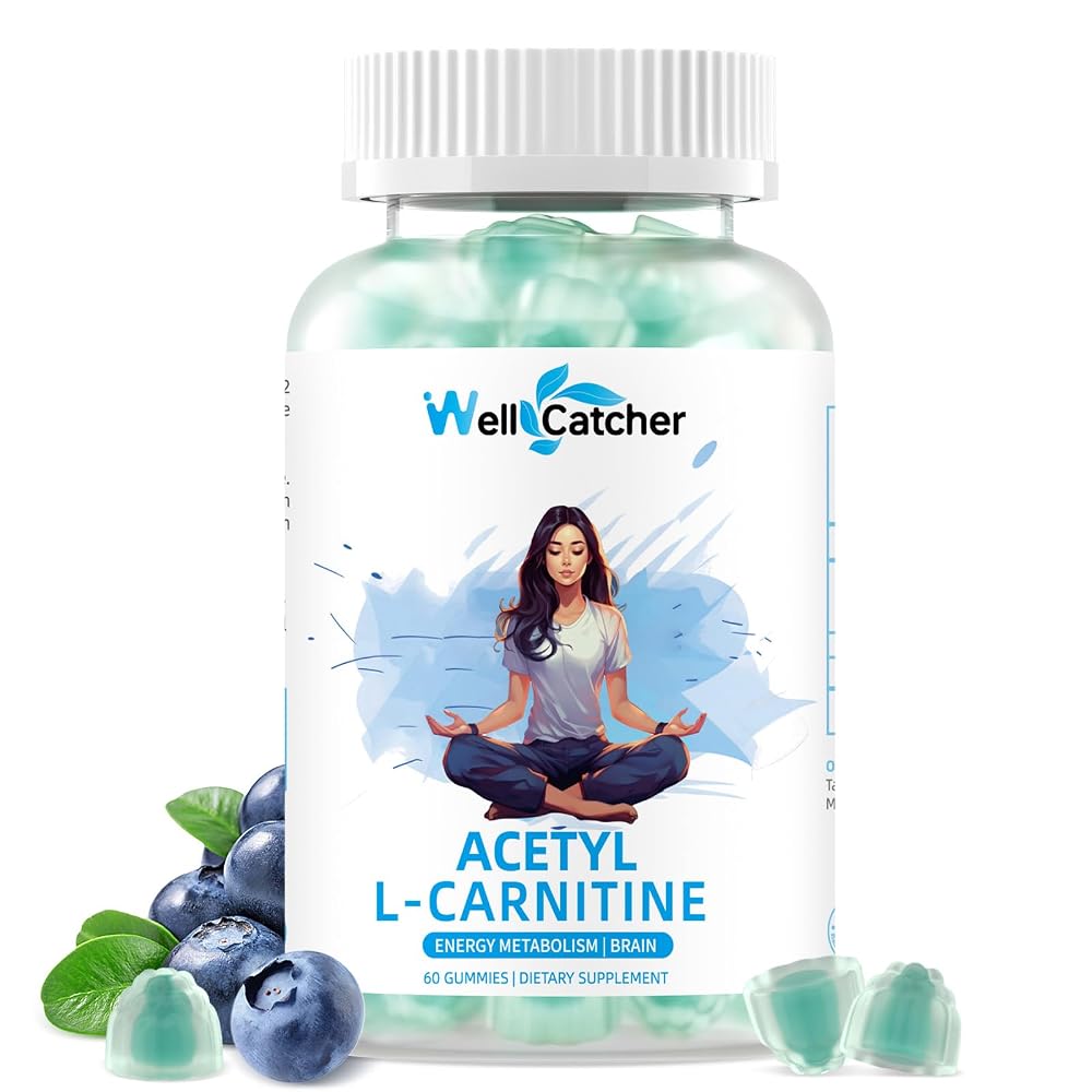 Wellcatcher Acetyl L-Carnitine 1000mg Gummies - 60 Count