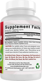 Best Naturals Serrapeptase 40000 SPUs 90 Vegetarian Capsules - image 9