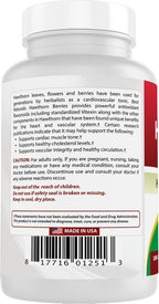 Best Naturals Hawthorn Berry 565 mg - 360 Capsules - image 7