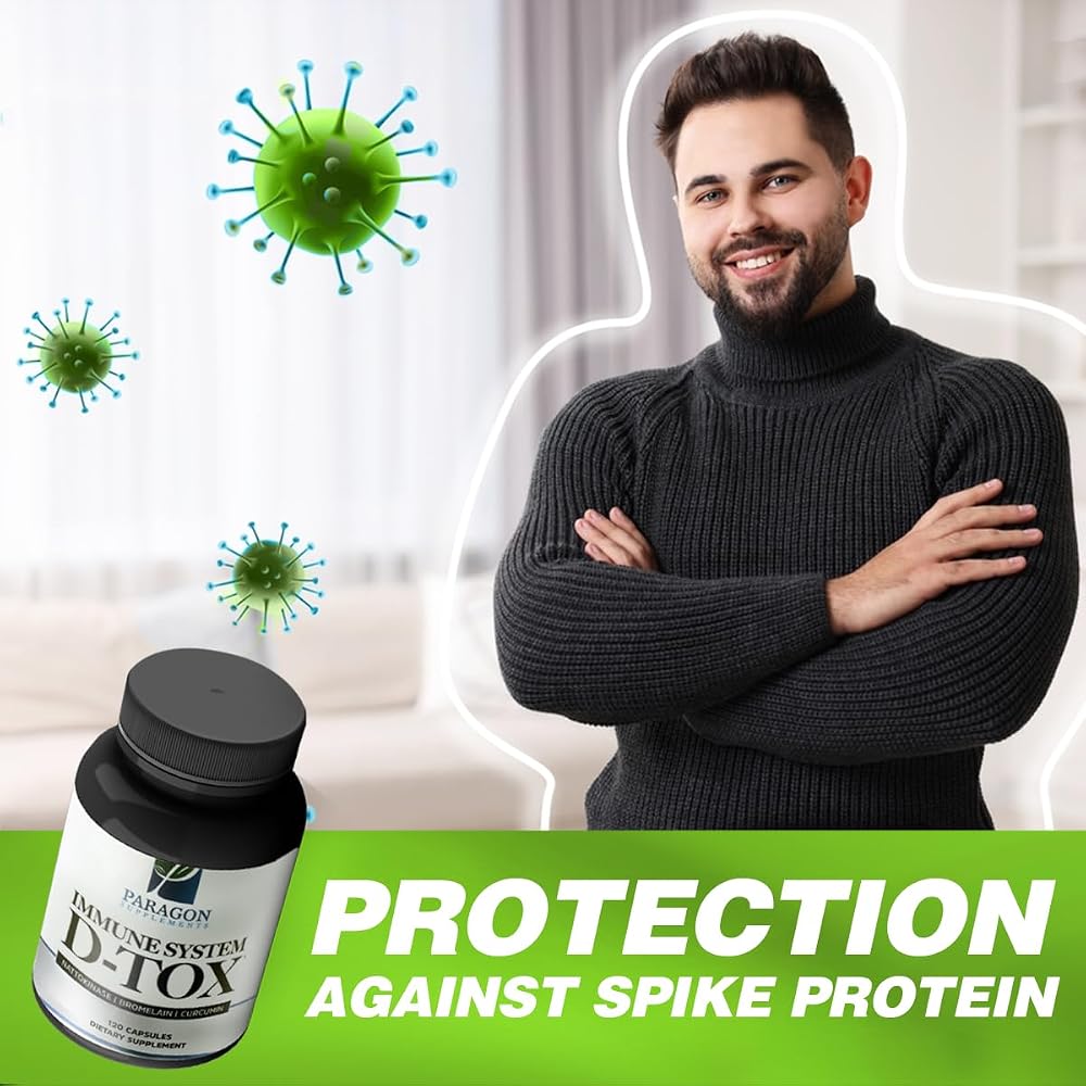 Paragon Supplements Spike Protein Removal Formula - 120 Capsules - image 3