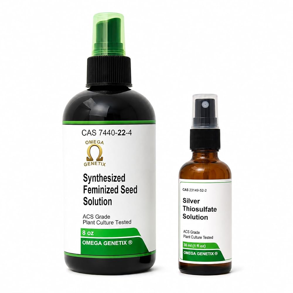 Omega Genetix Synthesized Silver Plus STS Spray Combination - 8 oz