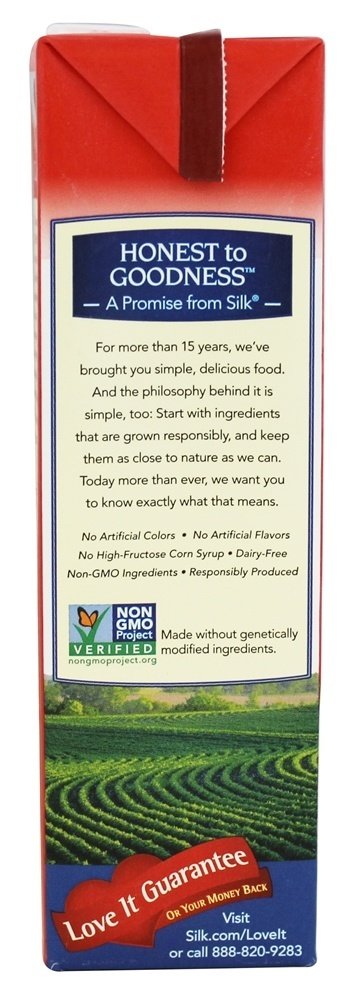 Silk Lactose Free Plain Organic Soymilk - 32 oz - image 4