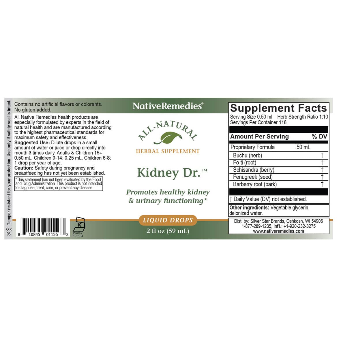 Native Remedies Kidney Dr. 2 Pack - image 3