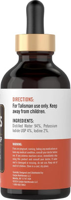 Carlyle Lugol's Iodine 2% Liquid - 4 fl oz - image 2