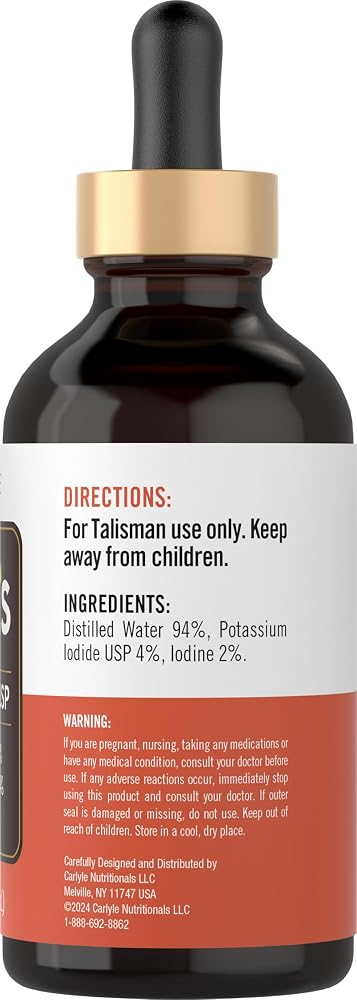 Carlyle Lugol's Iodine 2% Liquid - 4 fl oz - image 2