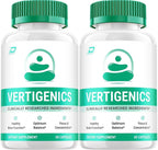 Indelo Vertigenics Brain Supplement Capsules for Memory and Focus - 120 Capsules