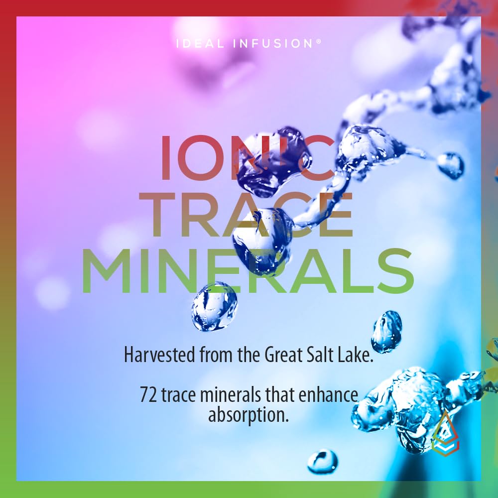 Ideal Infusion Voltage Elements Electrolytes with Celtic Sea Salt