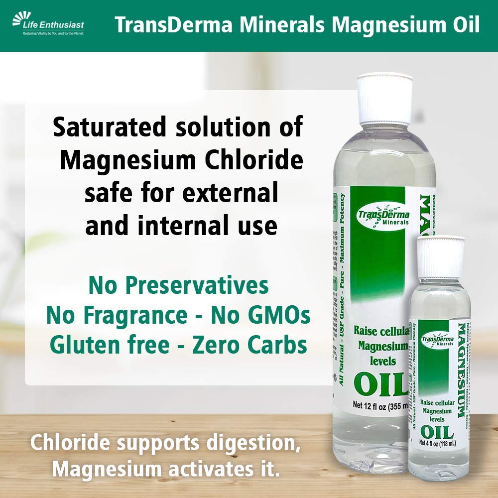Transderma Minerals Magnesium Oil for Skin Health - 4 FL Oz - image 5