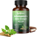 Luckycare Ashwagandha Capsules 600mg Root Extract - 120 Count