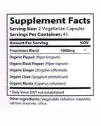 AyBo Kapha Digestive Supplement - 90 Vegetarian Capsules - image 4