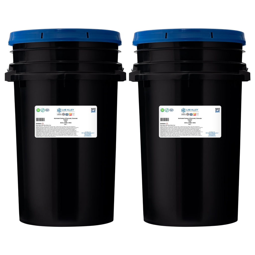 Lab Alley Activated Carbon Granular Food Grade - 25 Kilograms