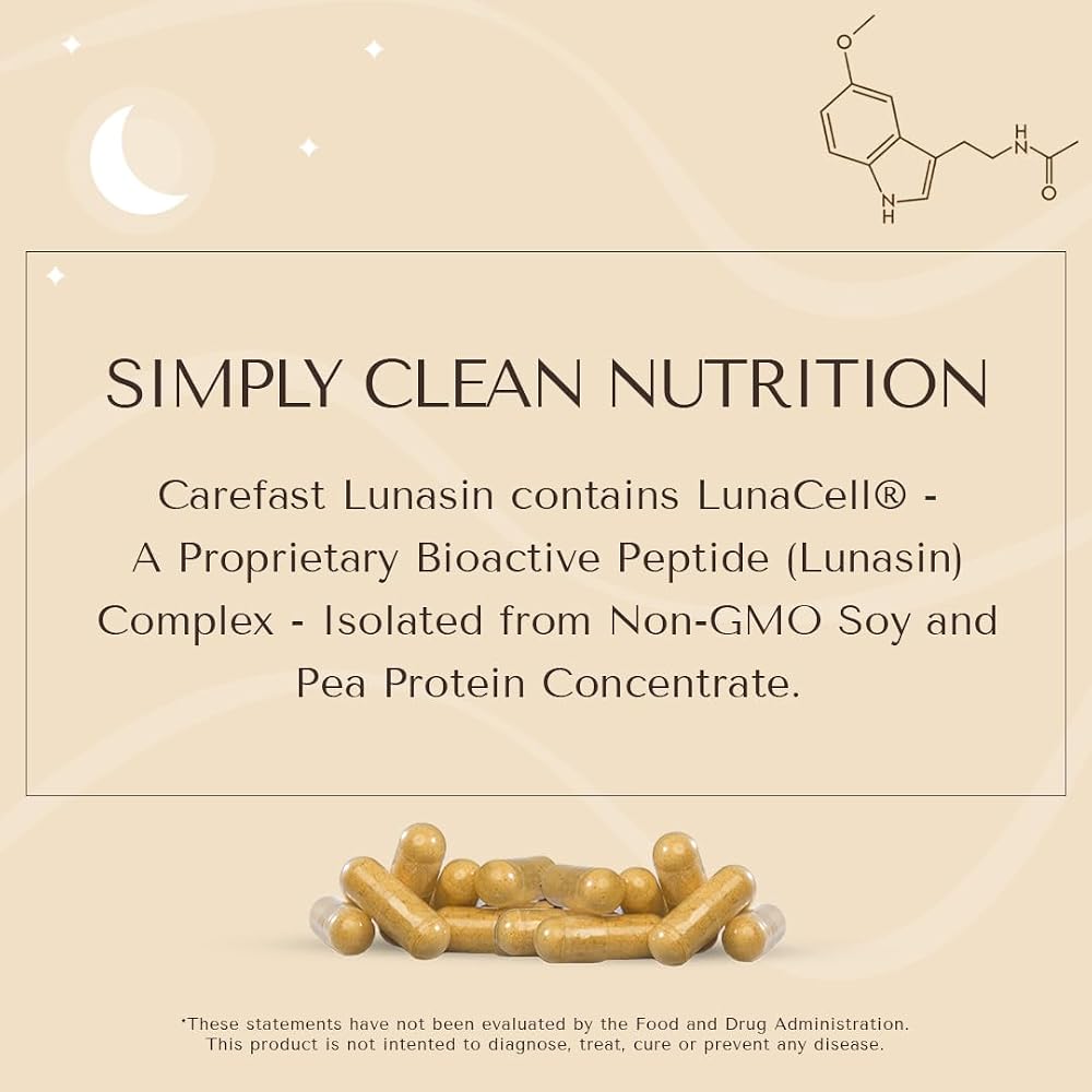 CAREFAST Lunasin Cellular Health Supplement - 60 Capsules - image 7