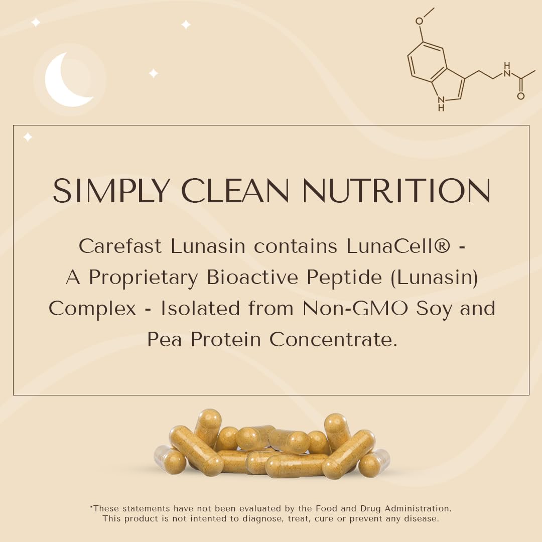 CAREFAST Lunasin Cellular Health Supplement - 60 Capsules - image 7