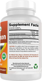 Best Naturals Cinnamon 2000 mg with Chromium Capsules - 180 Count - image 6