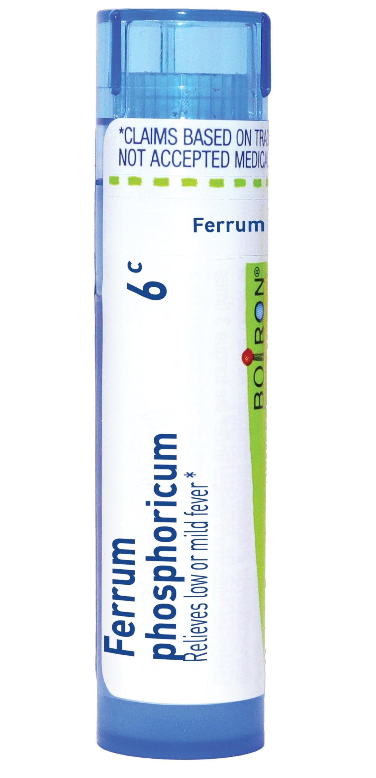Boiron Ferrum Phosphoricum 6C Homeopathic Medicine - 80 Pellets