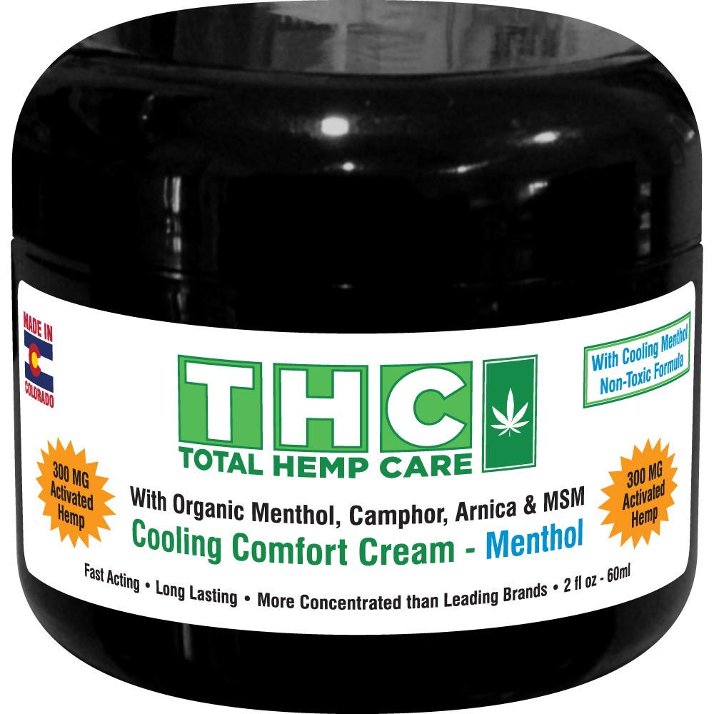 Total Hemp Care Organic Hemp Cream with MSM & Arnica - 2oz