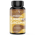 Kraftvoll Liposomal Turmeric Curcumin Supplement 2200 mg