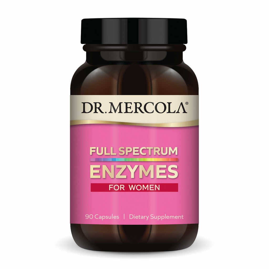Dr. Mercola Full Spectrum Enzymes for Women - 90 Capsules