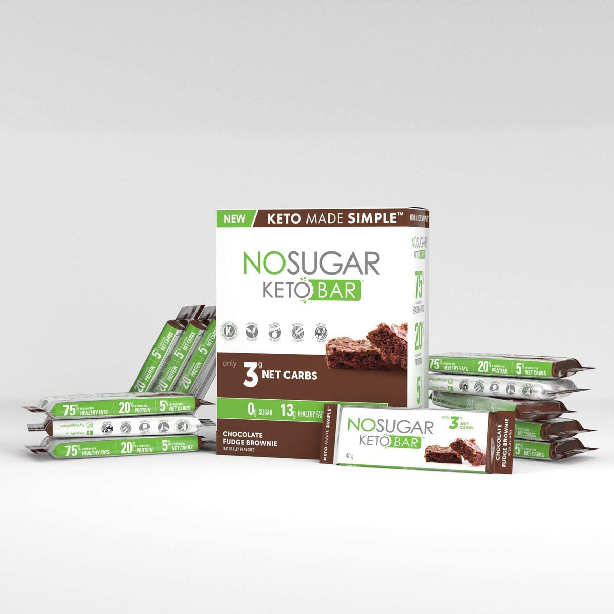 No Sugar Keto Bar Snack