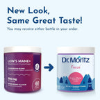 DR. MORITZ Lions Mane Gummies for Adults and Kids 4+ - Mushroom