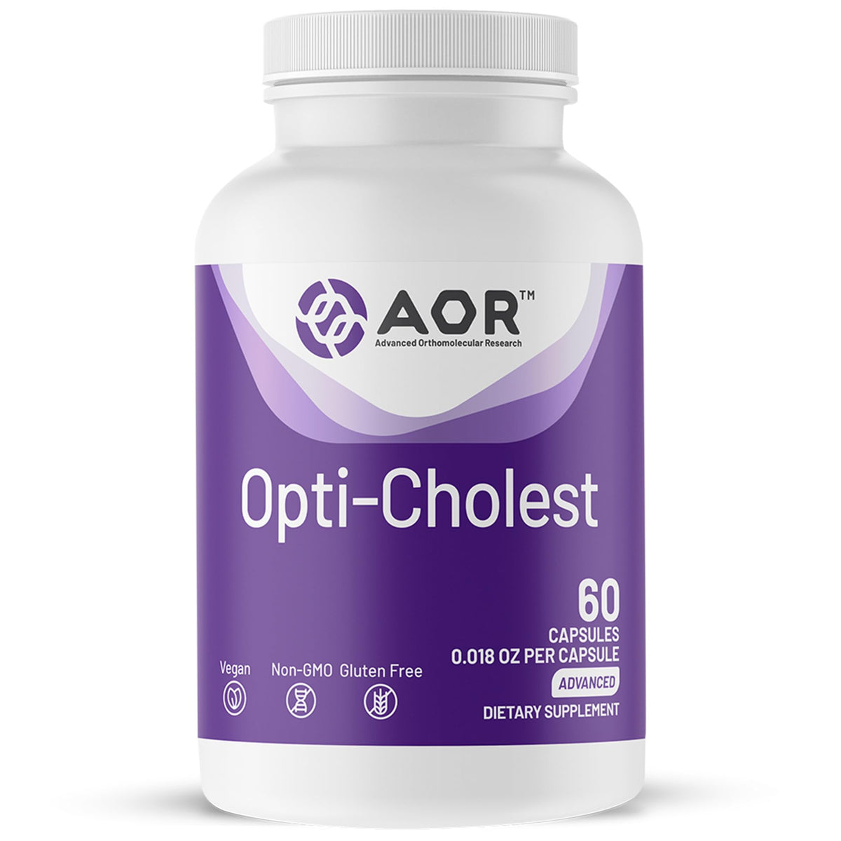AOR Opti-Cholest Citrus Bergamot 1000mg - 60 Vegan Capsules