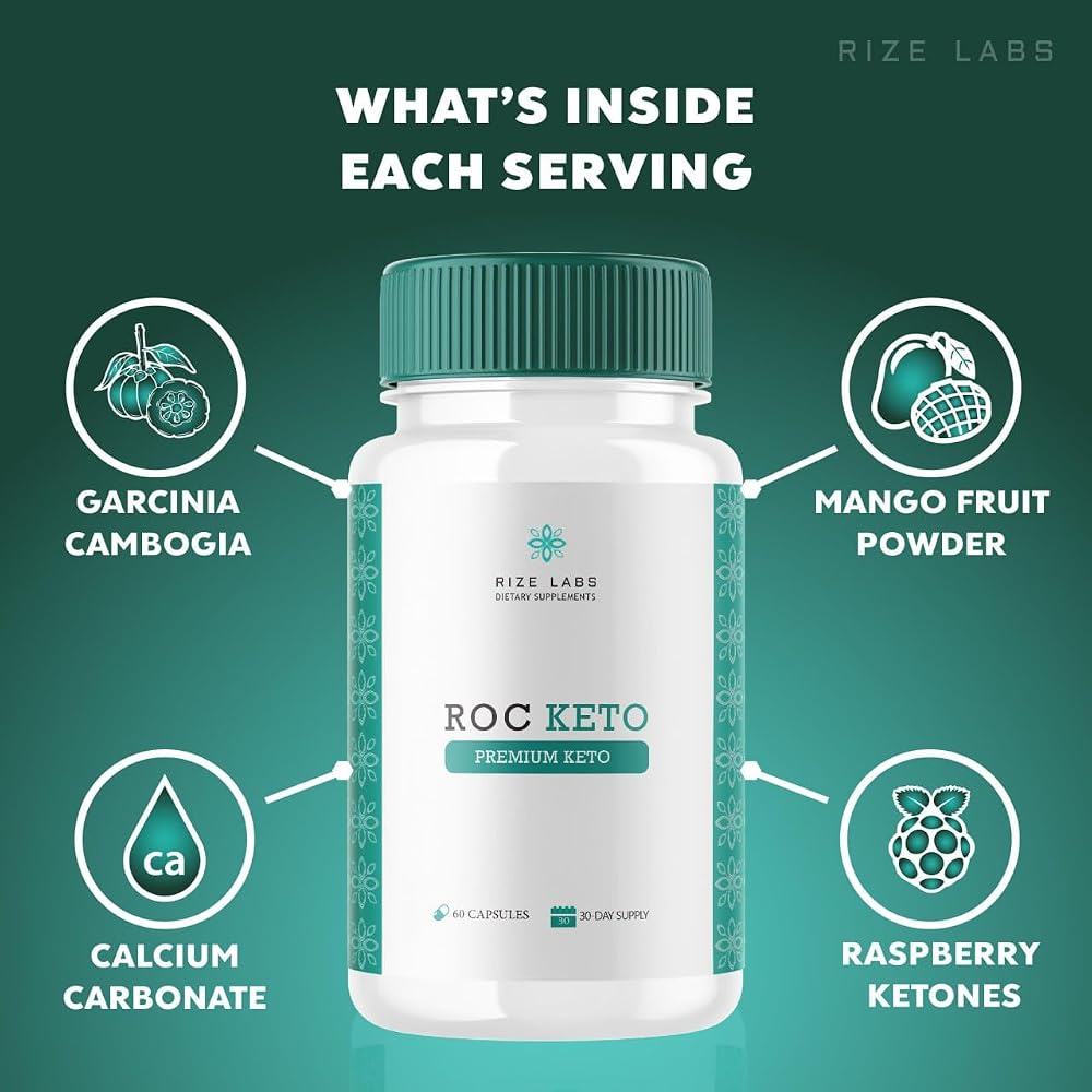 rize labs ROC Keto Capsules for Weight Management - 60 Capsules - image 8