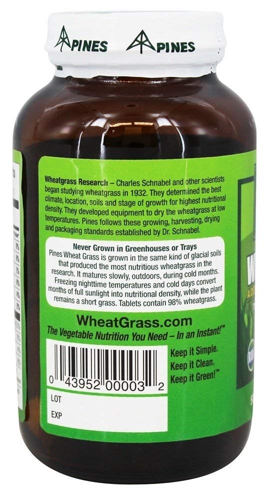 Pines Wheat Grass Tablet 500 mg - image 3