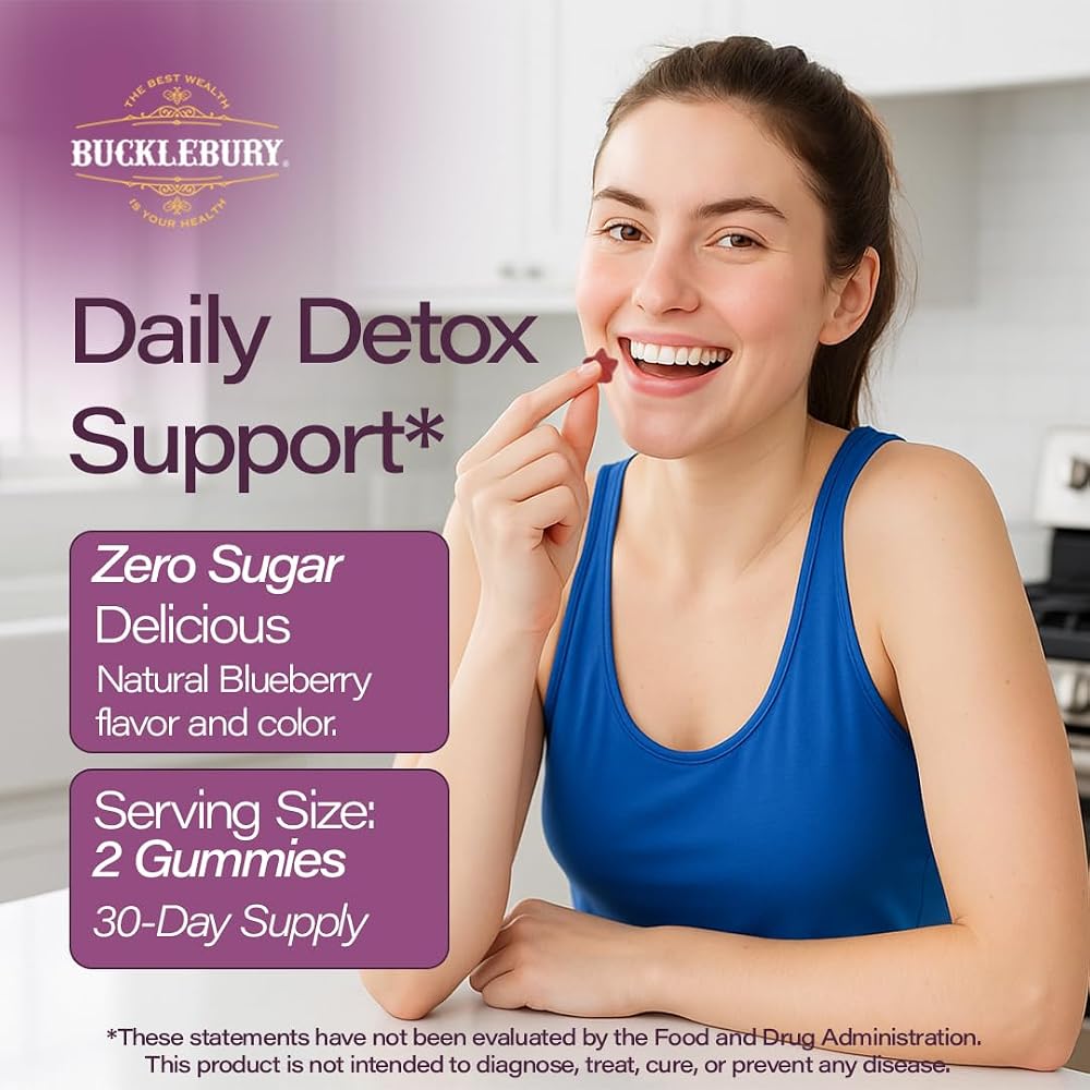 Bucklebury Sugar-Free Milk Thistle Gummies 1000mg - 60 Count - image 5
