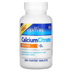 21st Century Calcium Citrate Petites + D3 - 800 Tablets