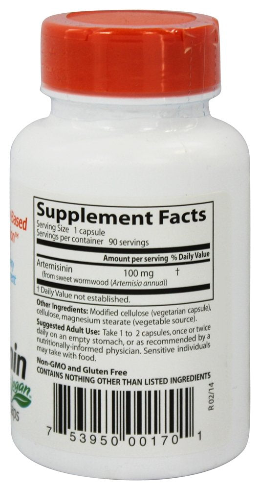 Doctor's BEST Artemisinin 100mg - 90 Vegetarian Capsules - image 3