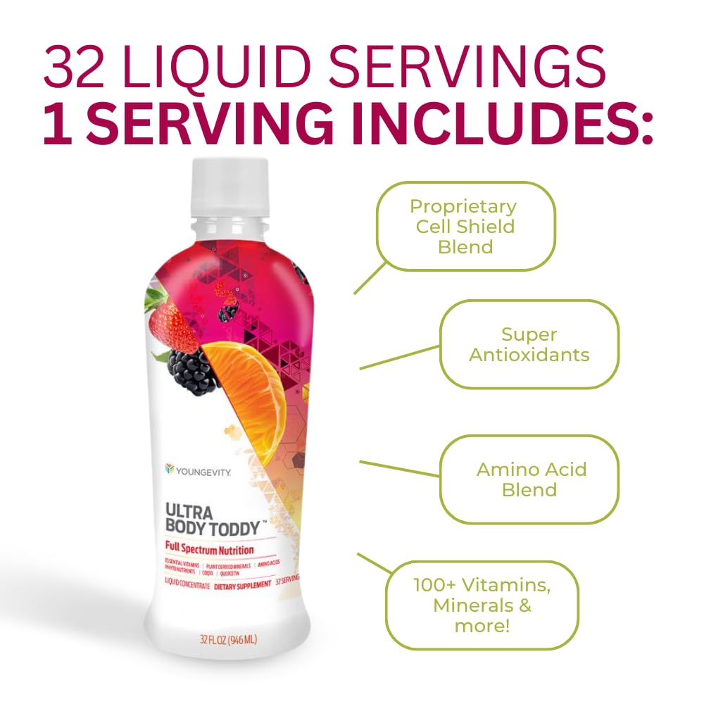 Youngevity Ultra Body Toddy Liquid Multivitamin Mineral Blend - 32 Fl Oz - image 5