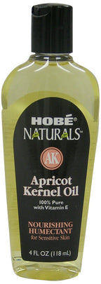 Hobe Labs Apricot Kernel Oil with Vitamin E - 4 Fl Oz