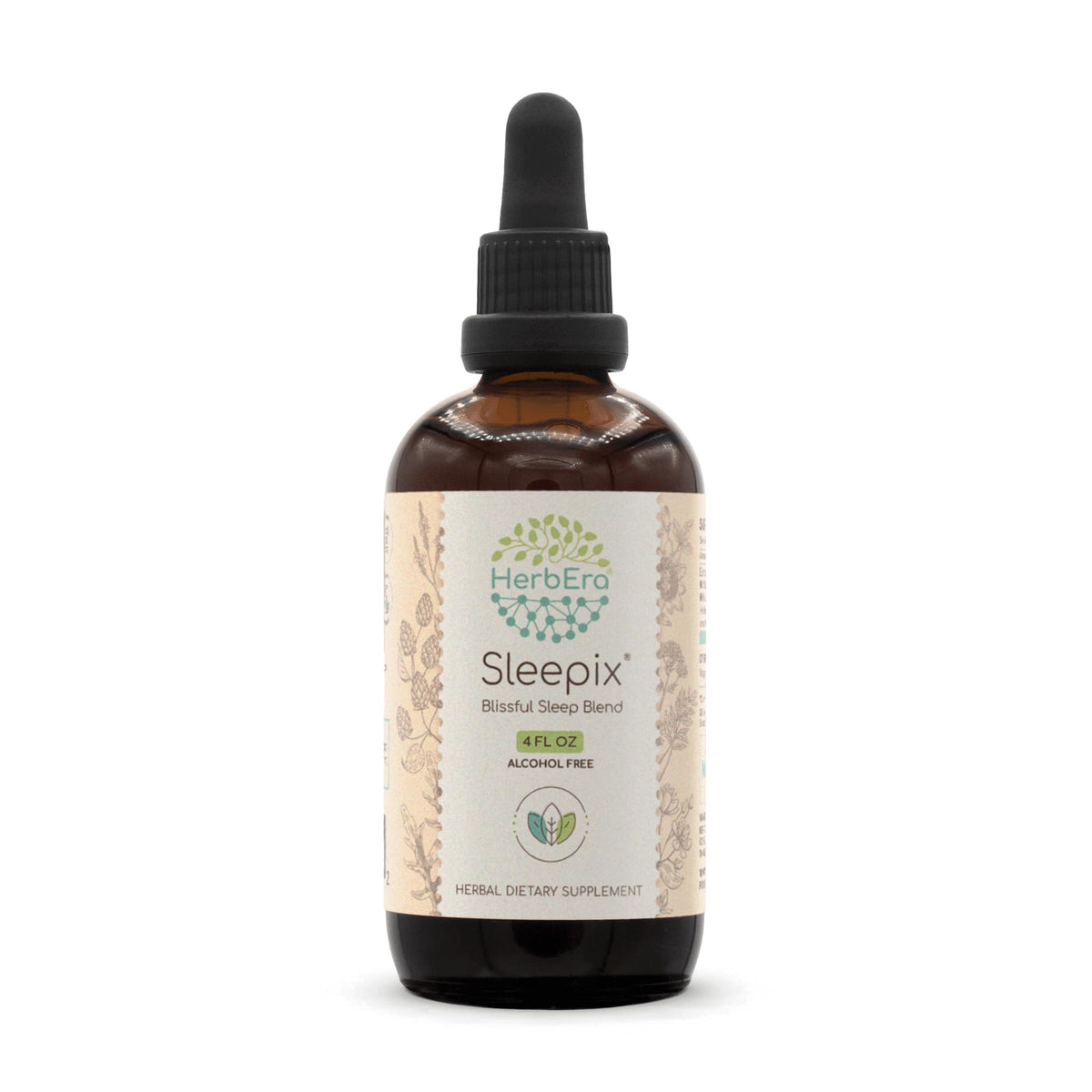 HerbEra Sleepix Alcohol-Free Extract Tincture: Valerian Root