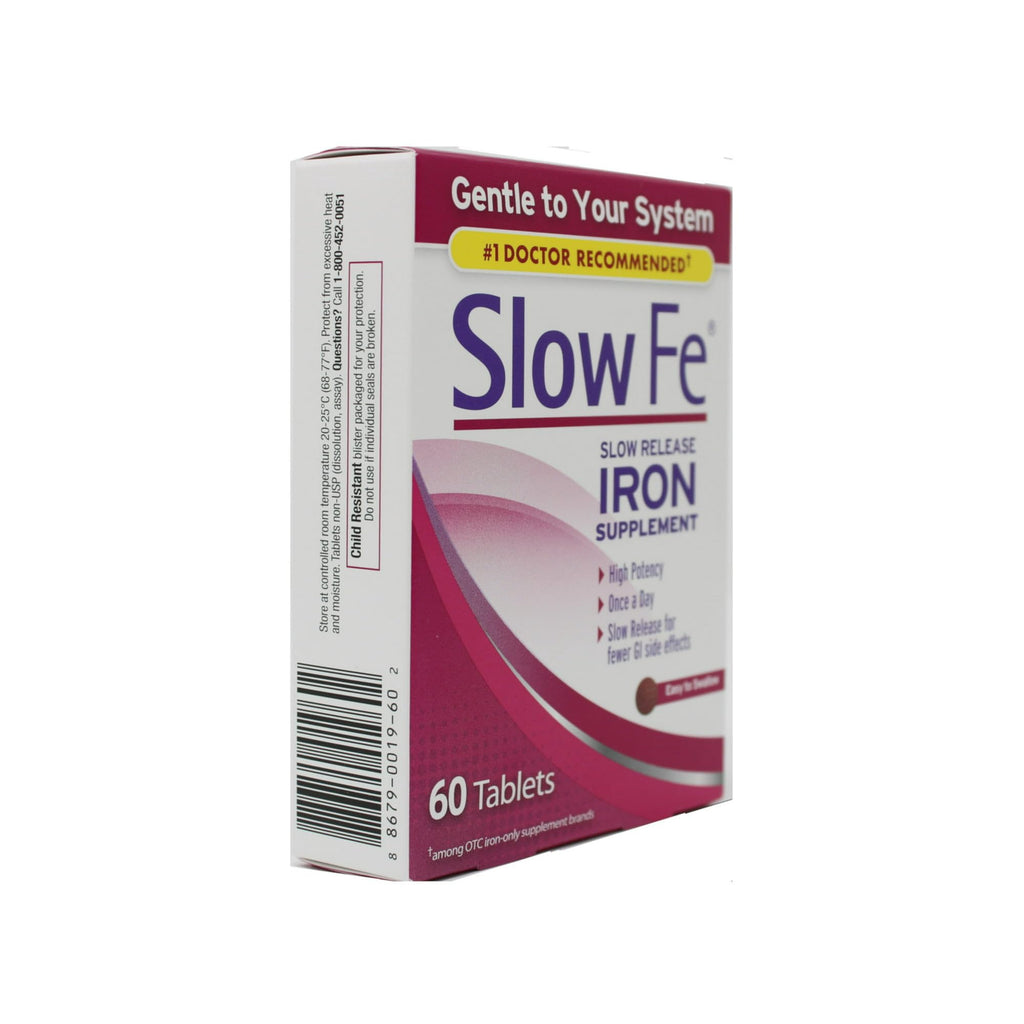 Slow Fe High Potency Iron 45 mg Slow Release - 180 Tablets - image 2
