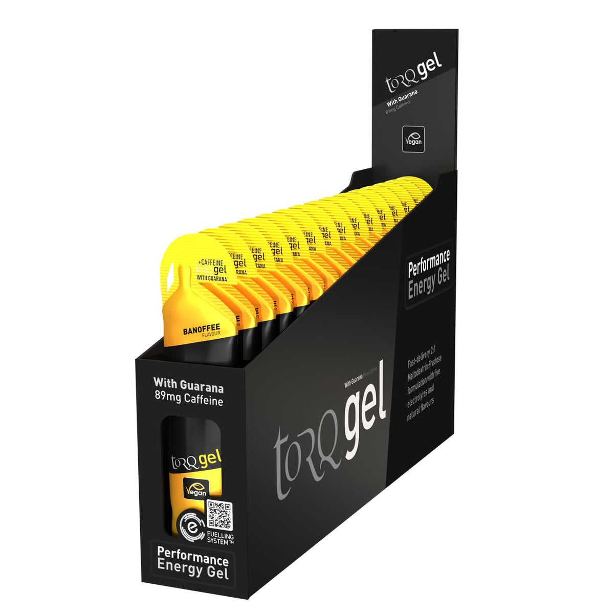 TORQ Gel Banoffee with Guarana Energy Gel - Box of 15